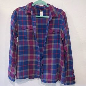 Patagonia plaid shirt